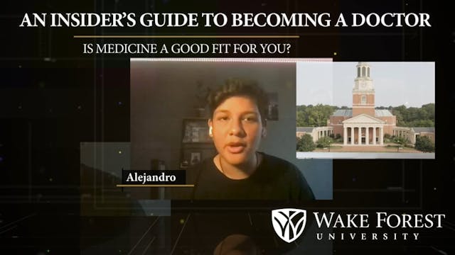Video preview for Medicine Course Student Testimonial | WFU Online Immersion Program for High School Students (15)